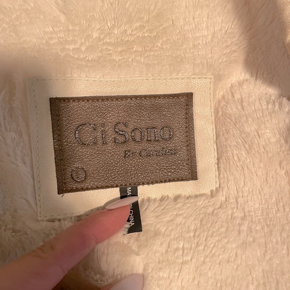 Cream bomber jacket - Picture 4 of 4